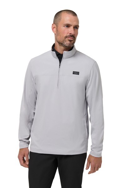 Travis Mathew Wanderlust quater zip pánská bunda, micro chip
