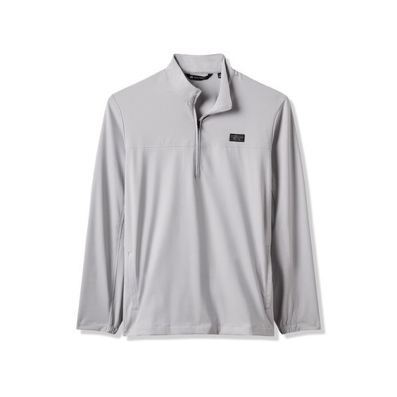 Travis Mathew Wanderlust quater zip pánská bunda, micro chip