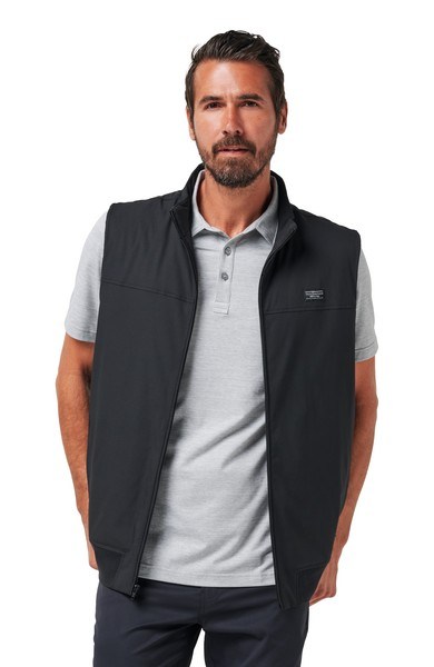 Travis Mathew Wanderlust pánská vesta, černá