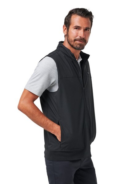Travis Mathew Wanderlust pánská vesta, černá