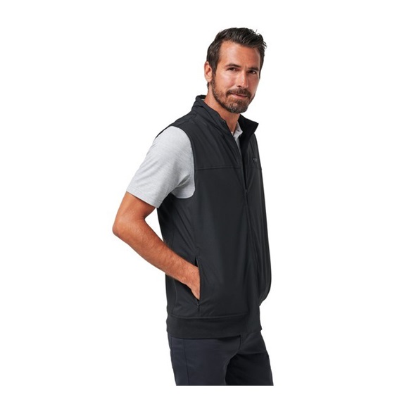 Travis Mathew Wanderlust pánská vesta, černá