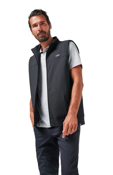 Travis Mathew Wanderlust pánská vesta, černá
