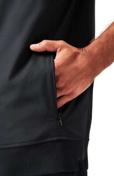 Travis Mathew Wanderlust pánská vesta, černá