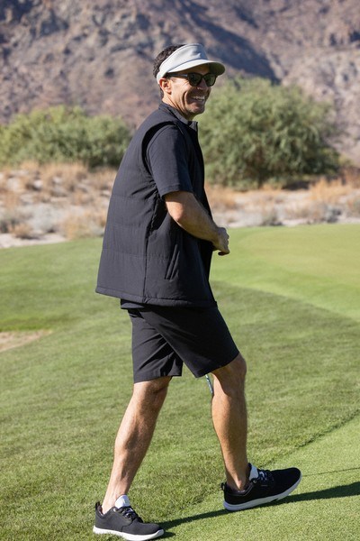 Travis Mathew Wanderlust pánská vesta, černá