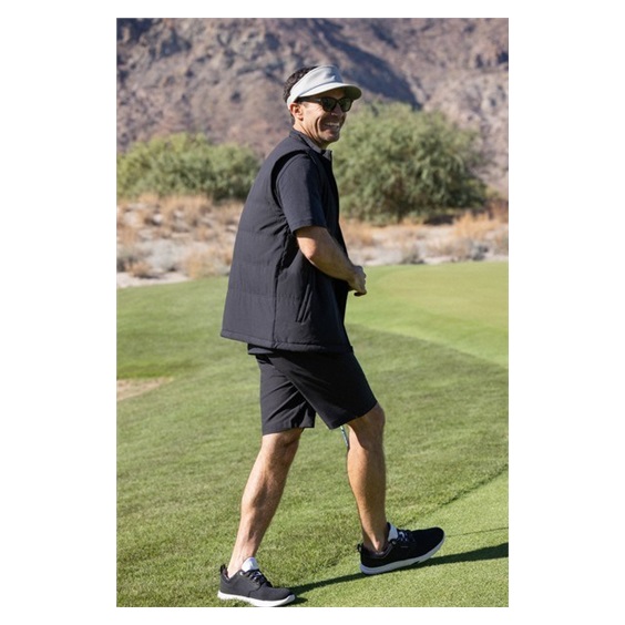 Travis Mathew Wanderlust pánská vesta, černá