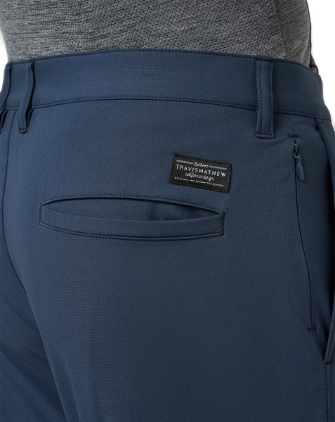 Travis Mathew Wanderlust pánské kalhoty, mood indigo