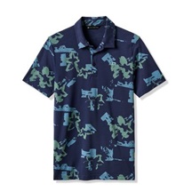 Travis Mathew Favorite Hello pánské polo, total eclipse