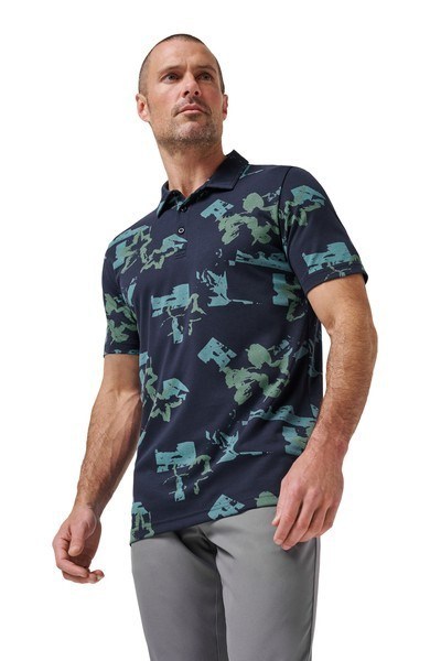 Travis Mathew Favorite Hello pánské polo, total eclipse