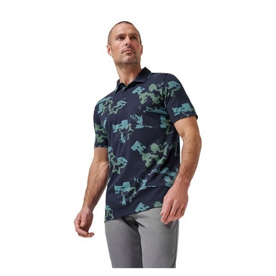 Travis Mathew Favorite Hello pánské polo, total eclipse