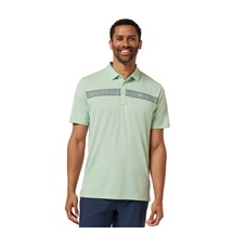 Travis Mathew River Boat pánské polo, aqua foam