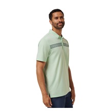 Travis Mathew River Boat pánské polo, aqua foam