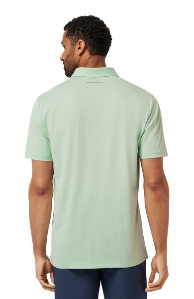 Travis Mathew River Boat pánské polo, aqua foam