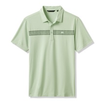 Travis Mathew River Boat pánské polo, aqua foam