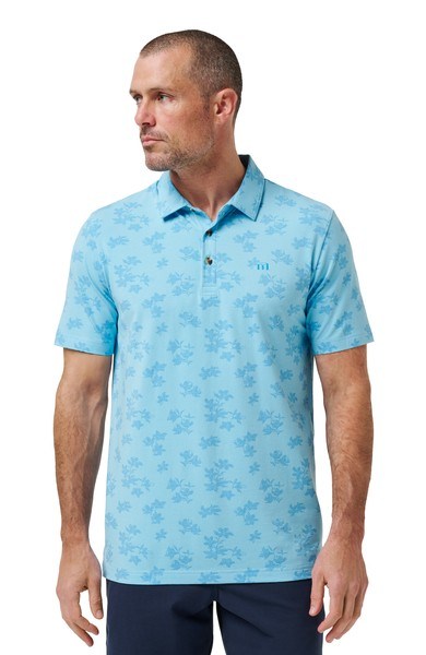 Travis Mathew Port Day pánské polo, air blue