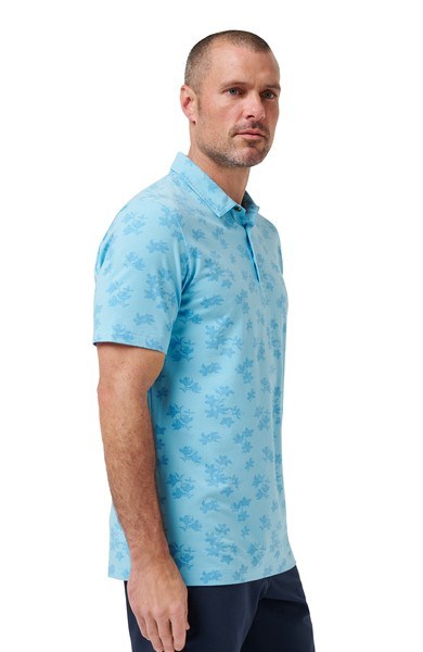 Travis Mathew Port Day pánské polo, air blue