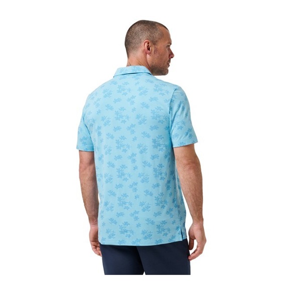 Travis Mathew Port Day pánské polo, air blue