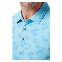 Travis Mathew Port Day pánské polo, air blue