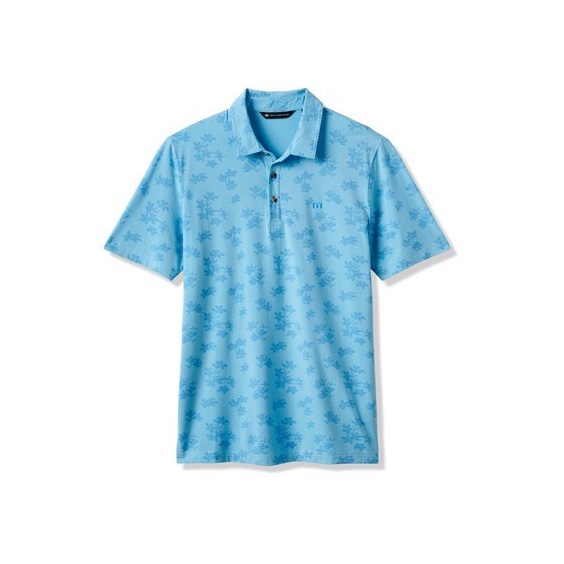 Travis Mathew Port Day pánské polo, air blue