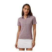 Travis Mathew Featherweight Active dámské polo, heather damson