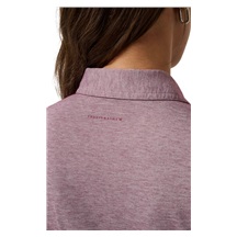 Travis Mathew Featherweight Active dámské polo, heather damson