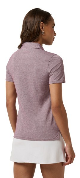 Travis Mathew Featherweight Active dámské polo, heather damson