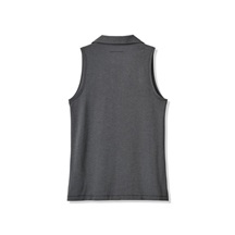 Travis Mathew Featherweight Active dámské polo bez rukávů, černé