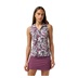 Travis Mathew Featherweight Printed Sleeveless polo bez rukávů, graystone floral multi