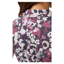 Travis Mathew Featherweight Printed Sleeveless polo bez rukávů, graystone floral multi
