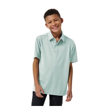 Travis Mathew The Heater junior polo, eggshell blue