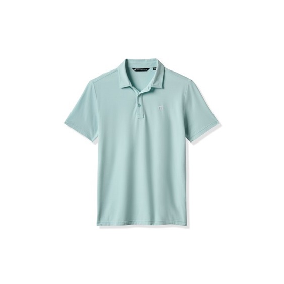 Travis Mathew The Heater junior polo, eggshell blue