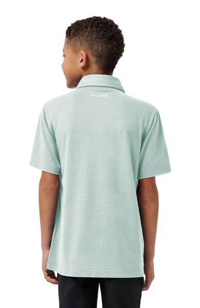 Travis Mathew The Heater junior polo, eggshell blue