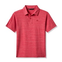 Travis Mathew The Heater junior polo, heather scooter