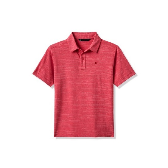 Travis Mathew The Heater junior polo, heather scooter