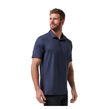 Travis Mathew Featherweight Performance pánské polo, total eclipse