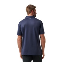 Travis Mathew Featherweight Performance pánské polo, total eclipse