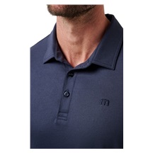 Travis Mathew Featherweight Performance pánské polo, total eclipse