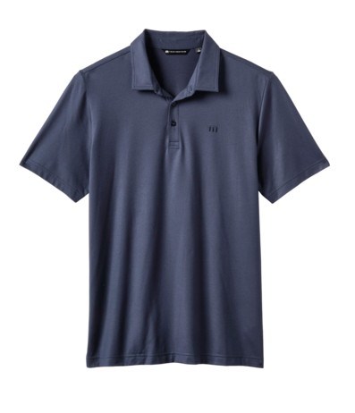 Travis Mathew Featherweight Performance pánské polo, total eclipse