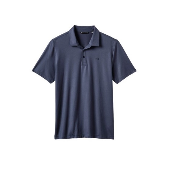 Travis Mathew Featherweight Performance pánské polo, total eclipse