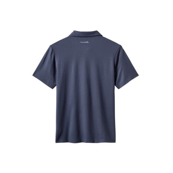 Travis Mathew Featherweight Performance pánské polo, total eclipse