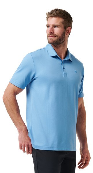 Travis Mathew Featherweight Performance pánské polo, pacific coast