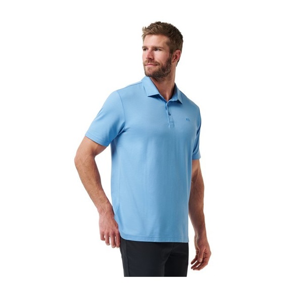 Travis Mathew Featherweight Performance pánské polo, pacific coast