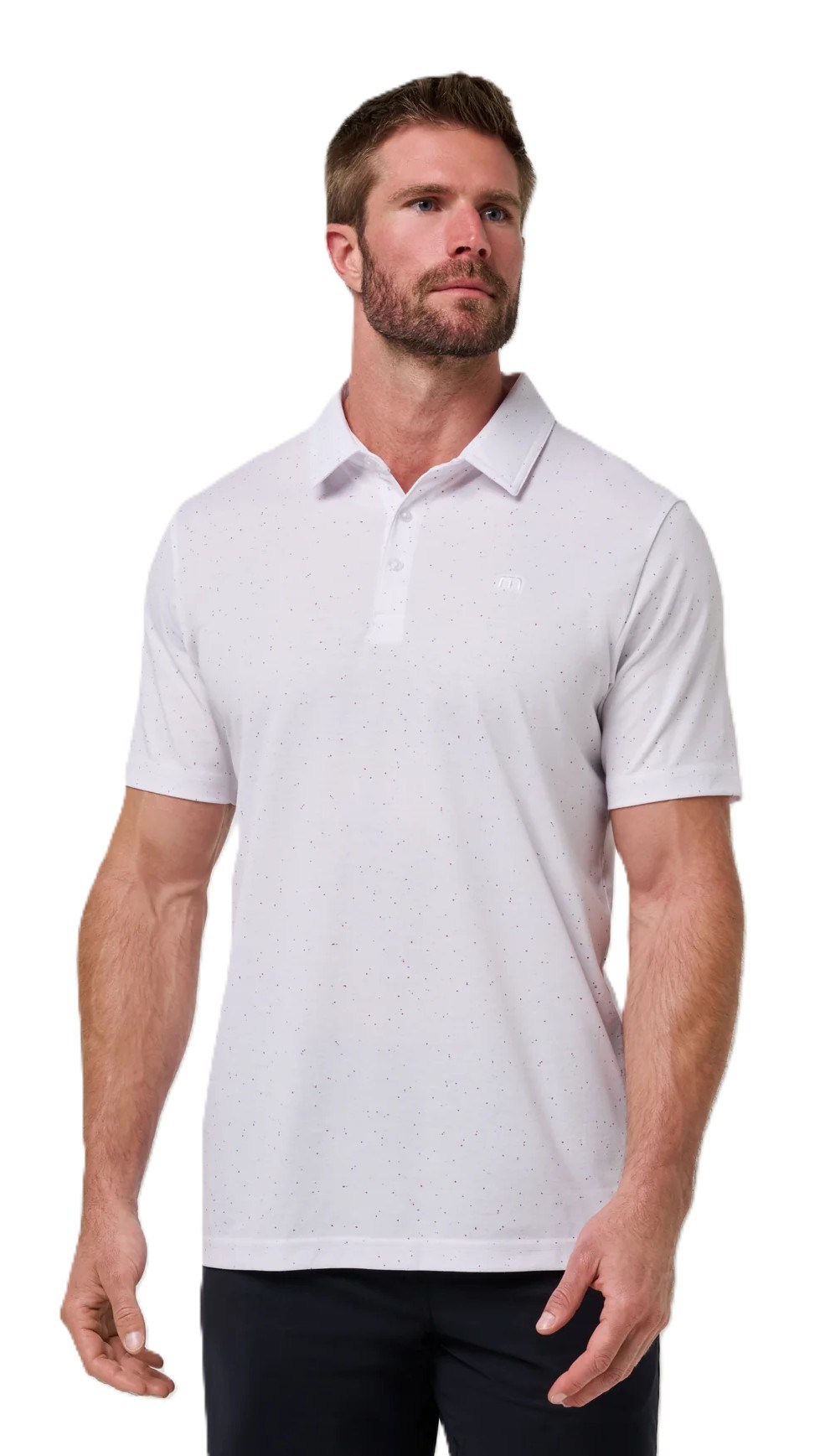 Travis Mathew Special Trip pánské polo, bílé