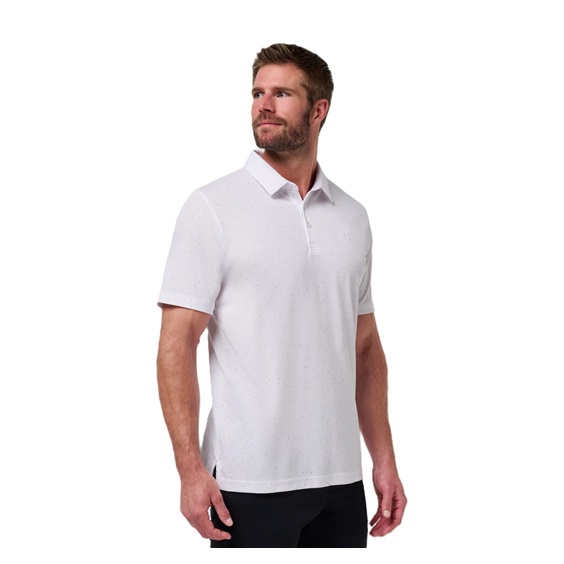 Travis Mathew Special Trip pánské polo, bílé