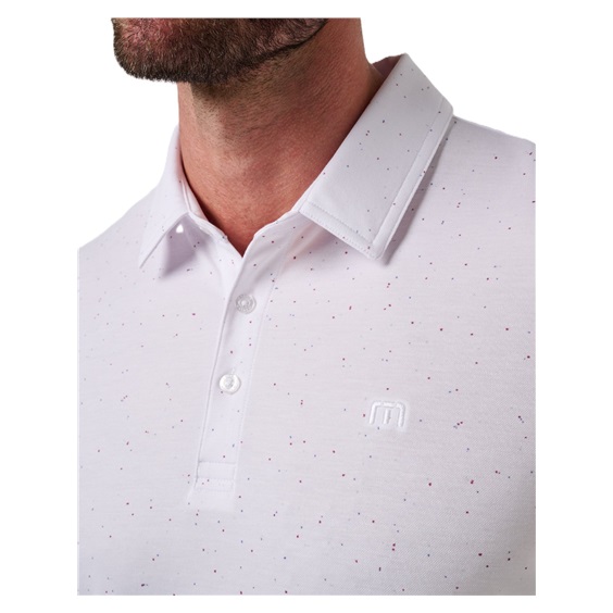 Travis Mathew Special Trip pánské polo, bílé