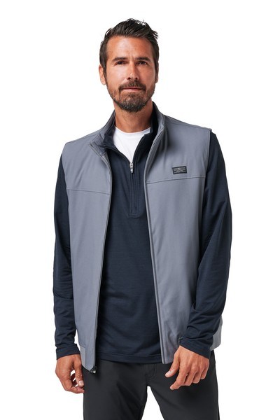 Travis Mathew Wanderlust pánská vesta, quiet shade
