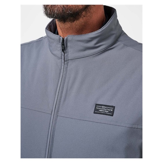 Travis Mathew Wanderlust pánská vesta, quiet shade