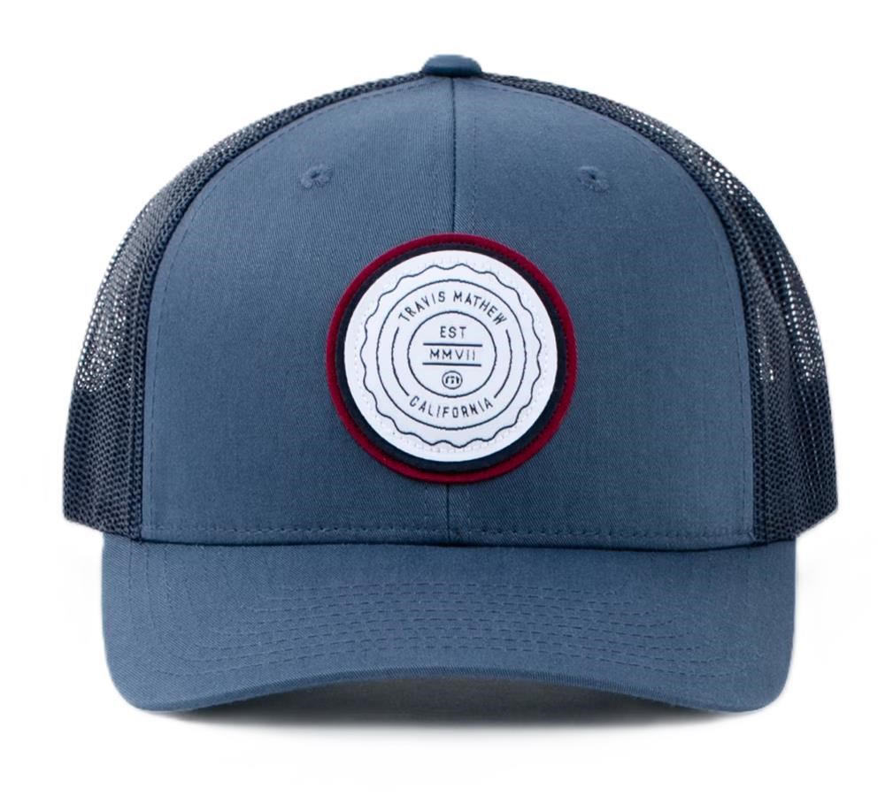 Travis Mathew The Patch dětská kšiltovka, modrá