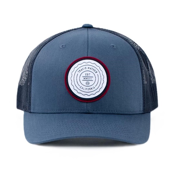 Travis Mathew The Patch dětská kšiltovka, modrá