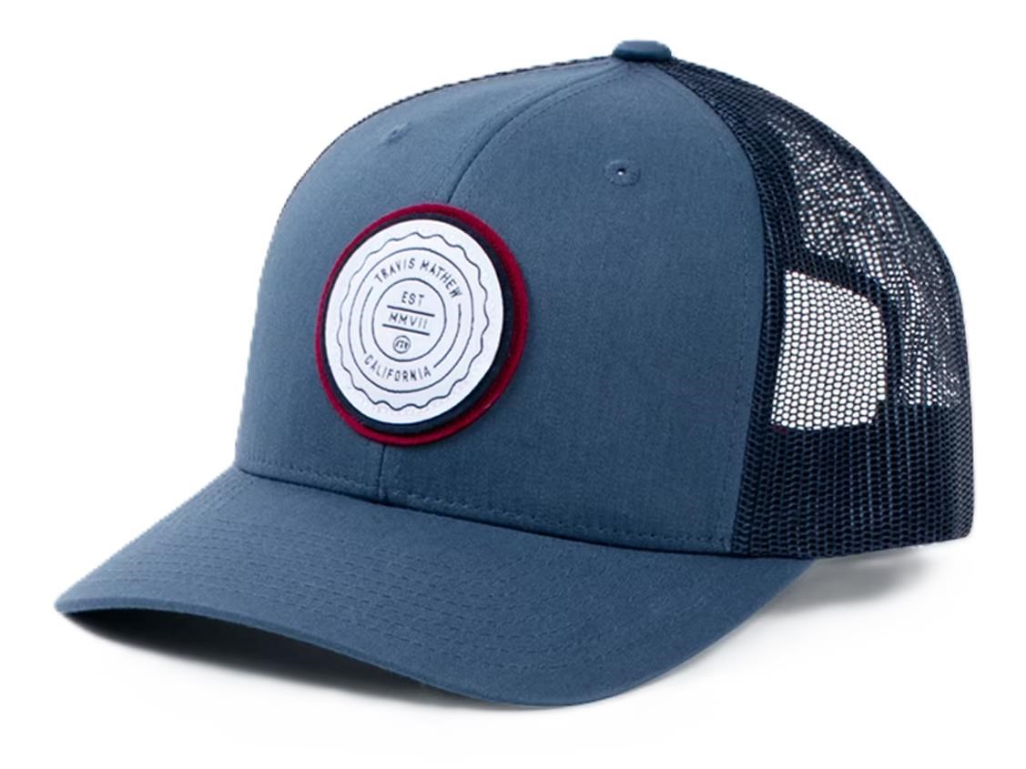 Travis Mathew The Patch dětská kšiltovka, modrá