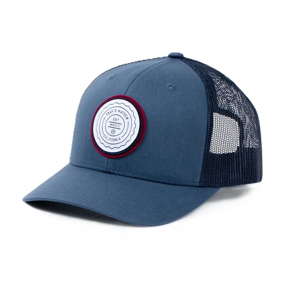 Travis Mathew The Patch dětská kšiltovka, modrá